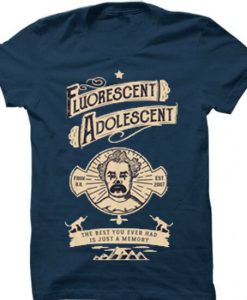 Fluorescent Adolescent Blue Navy T shirts