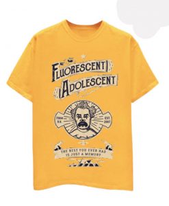 Fluorescent Adolescent Yellow T shirts