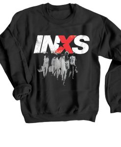 INXS in excess Michael Hutchence The Farriss Brothers Black Sweatshirts