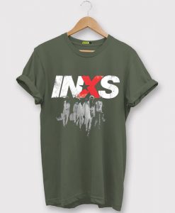 INXS in excess Michael Hutchence The Farriss Brothers Green Army T shirts