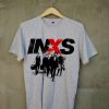 INXS in excess Michael Hutchence The Farriss Brothers Grey T shirts