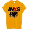 INXS in excess Michael Hutchence The Farriss Brothers Yellow T shirts