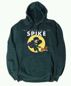 The Adventure of Spike Green Hoodie