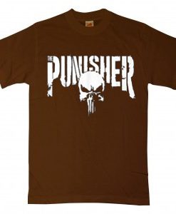 The Punisher Light Brown T shirts