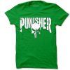 The Punisher Light Green T shirts