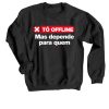 Tô Offline Black Sweatshirts