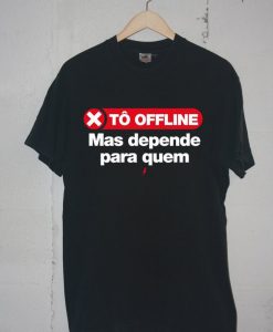 Tô Offline Black T shirts