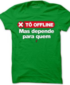 Tô Offline Green Light T shirts