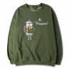 Ze Pressure of Making French Press Coffee Green Army Sweatshirts