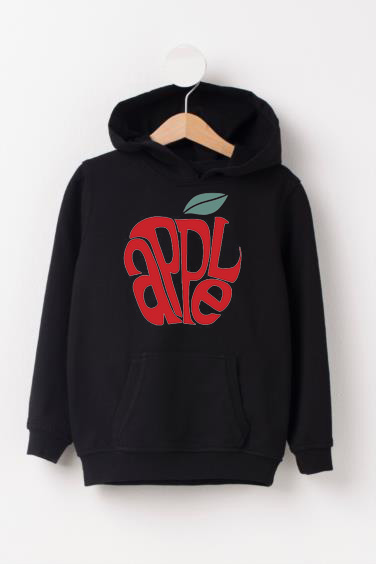 Apple Black Hoodie