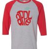 Apple Grey Red Raglan T shirts