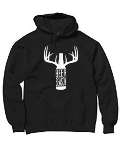 BEER SEASON Black Hoodie