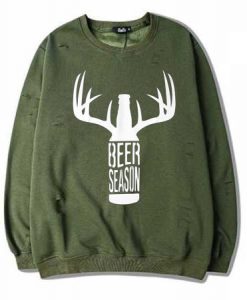 BEER SEASON Green Army Sweatshirts