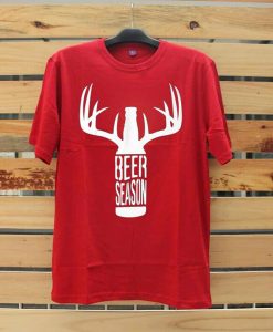 BEER SEASON Red T shirts