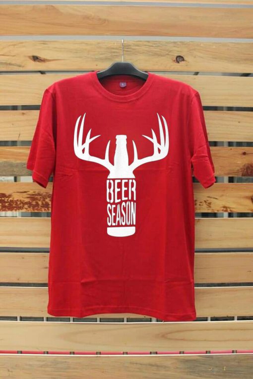 BEER SEASON Red T shirts