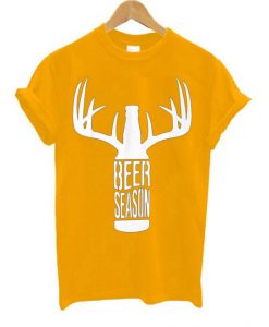 BEER SEASON Yellow T shirts