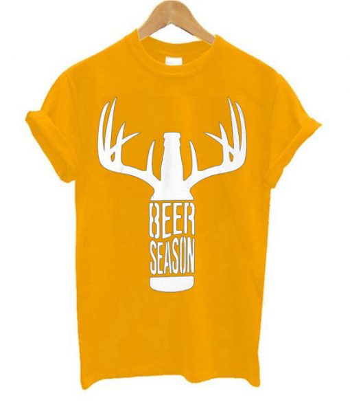 BEER SEASON Yellow T shirts