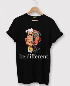 Be Different Black T shirts