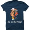 Be Different Blue NavyT shirts