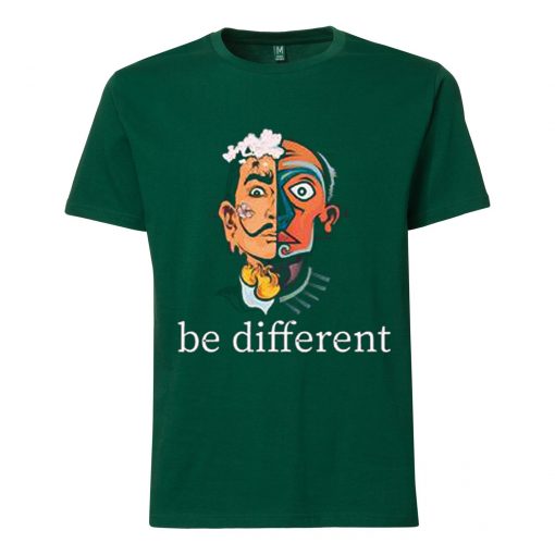 Be Different Green T shirts