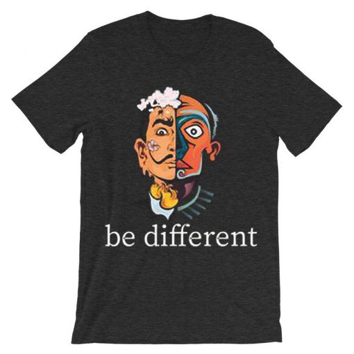 Be Different Grey Asphalt T shirts