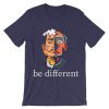 Be Different Purple T shirts