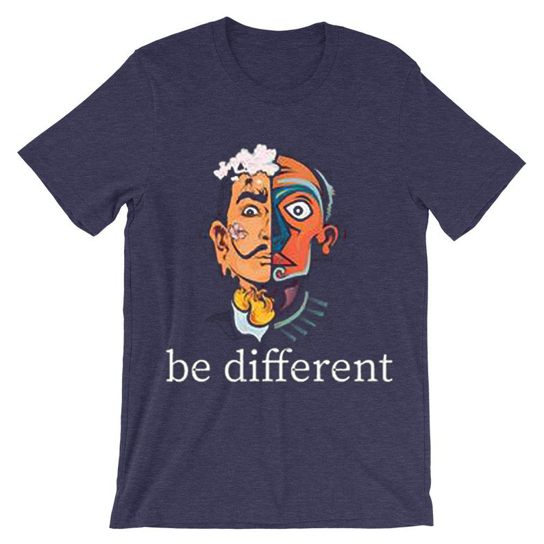 Be Different Purple T shirts