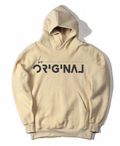 Be Original Cream Hoodie