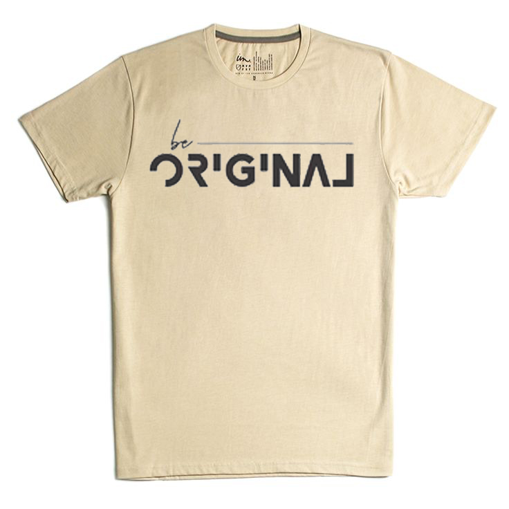 Be Original Cream T shirts