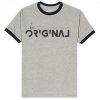 Be Original Grey Black Ringer T shirts