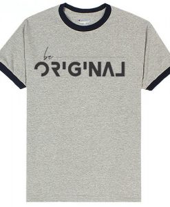 Be Original Grey Black Ringer T shirts