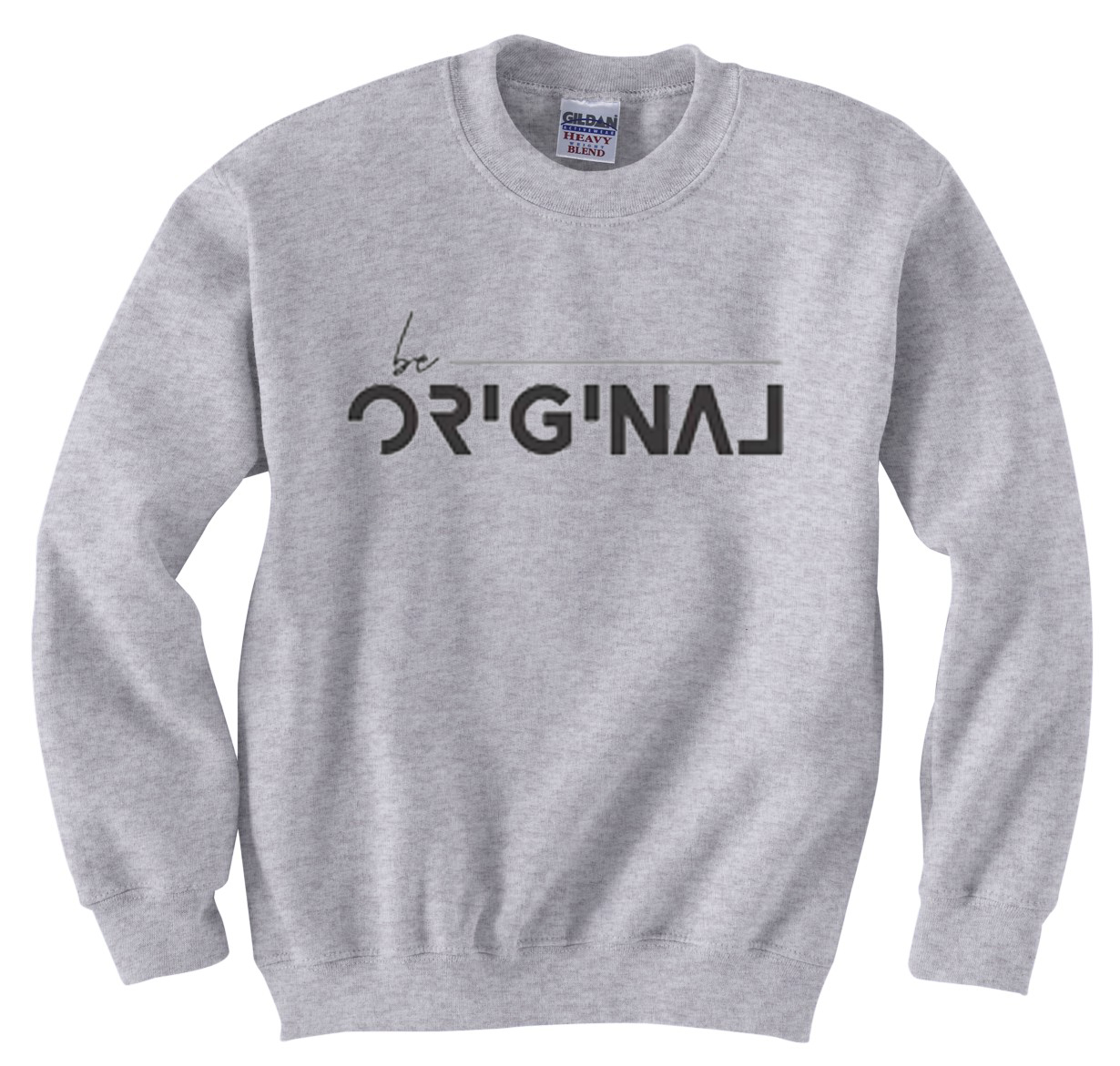 Be Original Grey Sweatshirts