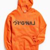 Be Original Orange Hoodie