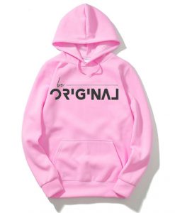 Be Original Pink Hoodie