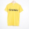 Be Original Yellow T shirts