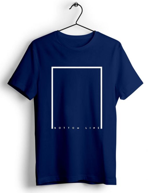 Bottom Line Blue Navy T shirts