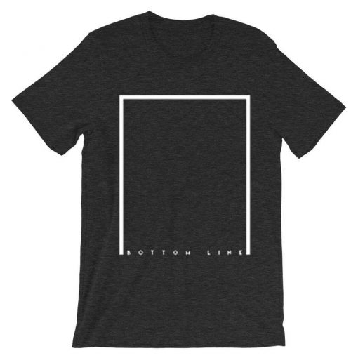 Bottom Line Grey Asphalt T shirts