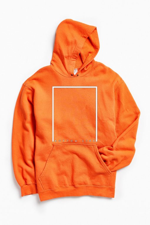 Bottom Line Orange Hoodie