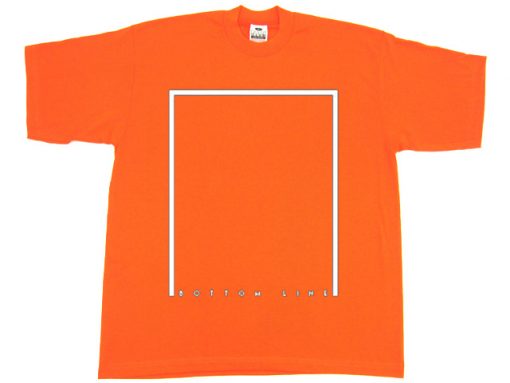 Bottom Line Orange T shirts