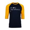 Coffee Refill Code Black Yellow Raglan T shirts