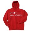 Coffee Refill Code Red Hoodie