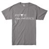 Coffee Refill Code Shoft Grey T-Shirt