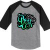 Cool Boy Grey Black Raglan T shirts