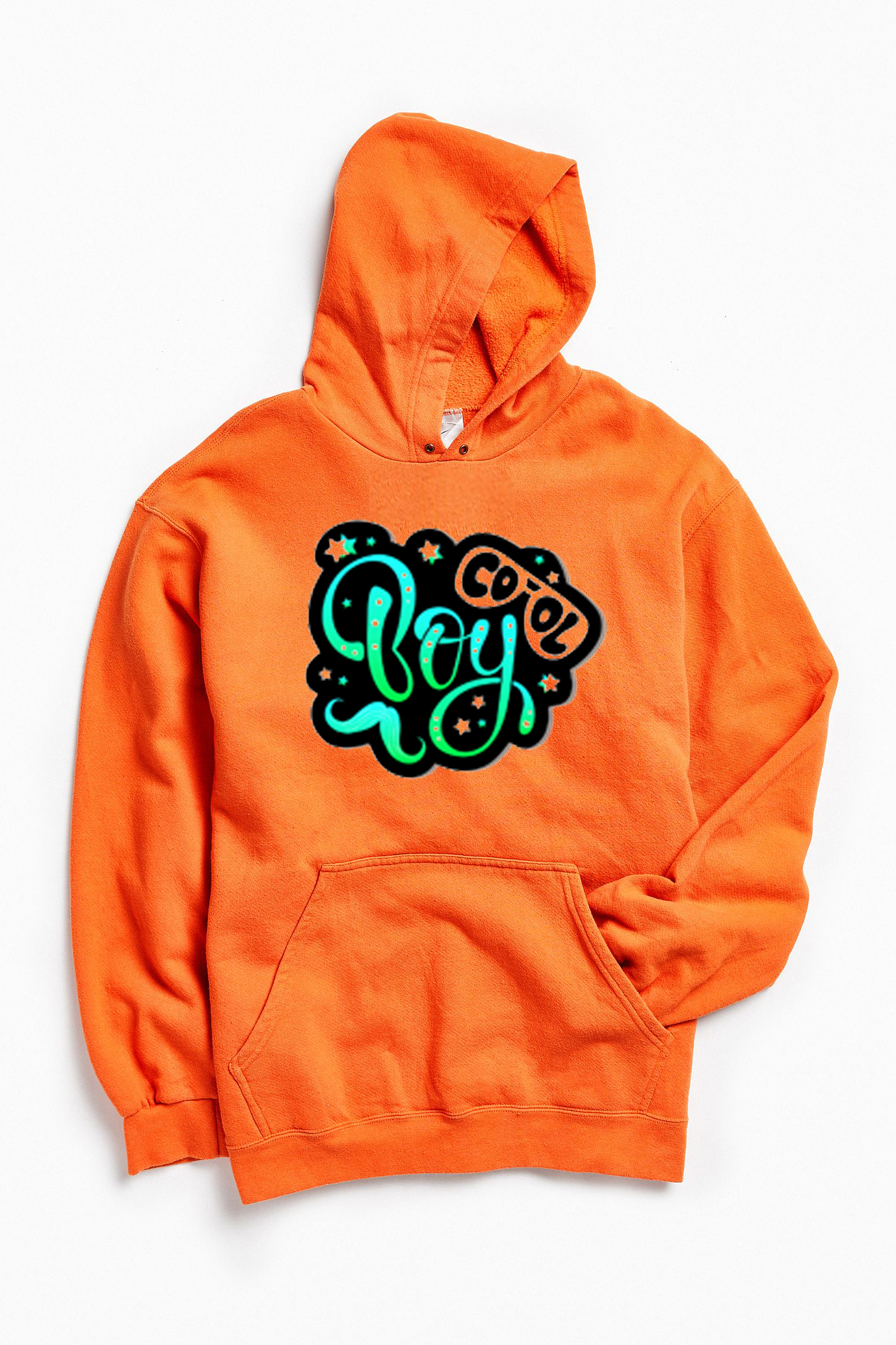 Cool Boy Orange Hoodie