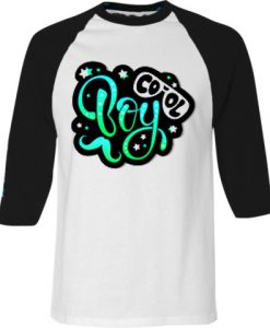 Cool Boy White Black Raglan T shirts