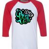 Cool Boy White Red Raglan T shirts