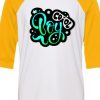 Cool Boy White Yellow Raglan T shirts