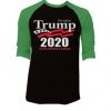 Donald Trump president 2020 Keep American Great Again BG Raglan T shirts