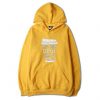 FIRST DRINK COFFEE Yellow Hoodie