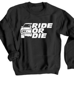 GO RIDE Black Sweatshirts